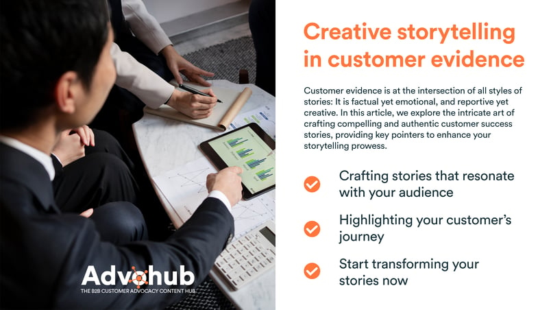 Creative storytelling in customer evidence_4